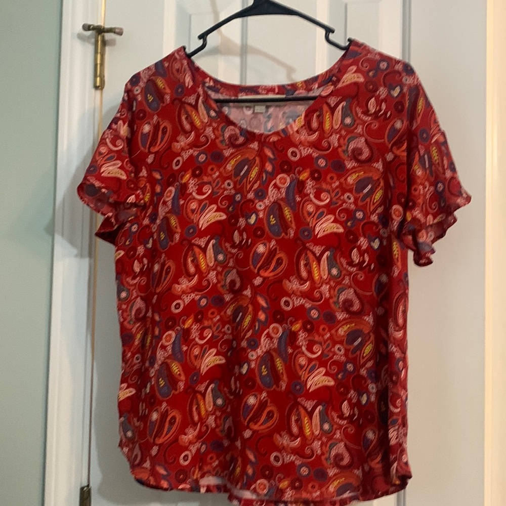 Loft Patterned Blouse